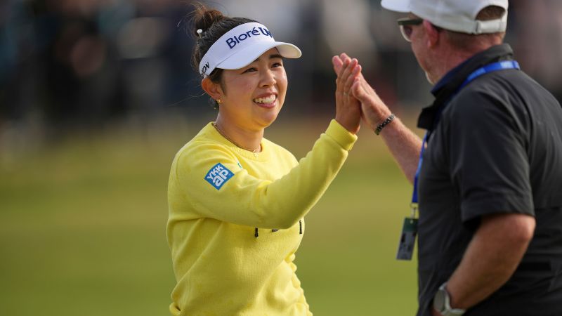 Miyū Yamashita wins Women’s Open for first LPGA Tour victory – and first major – a day after turning 24