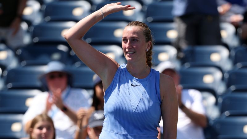 Petra Kvitova’s tennis career comes to an end after first-round US Open loss
