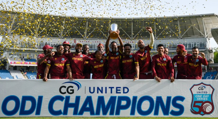 West Indies thrash Pakistan by 202 runs to seal historic ODI series win