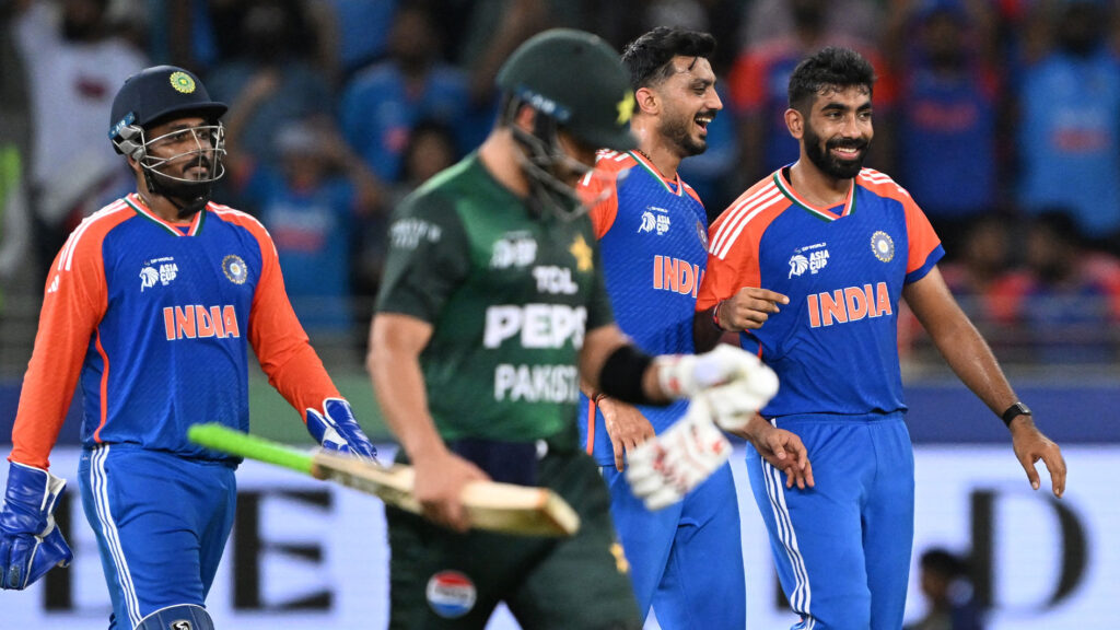 India sink Pakistan in highly-charged Asia Cup clash