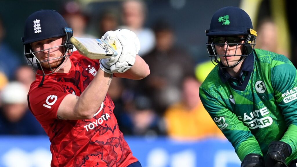 England claim T20 international series win over Ireland as Jordan Cox fires with the bat after Sonny Baker gets thumped | Cricket News