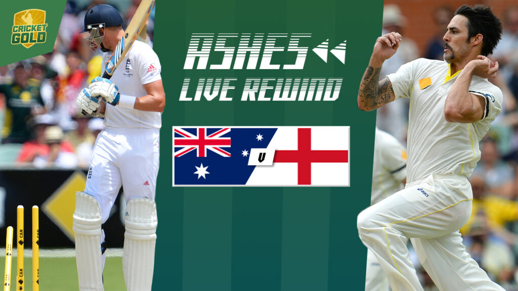 Ashes Rewind: Johnson demolishes England in fiery spell