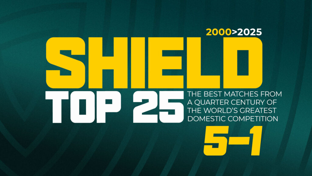 The best Sheffield Shield matches of the century: 5-1