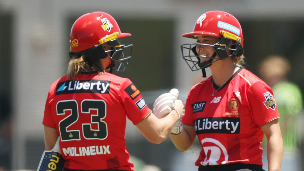 Molineux calls for batting gains as Renegades eye finals