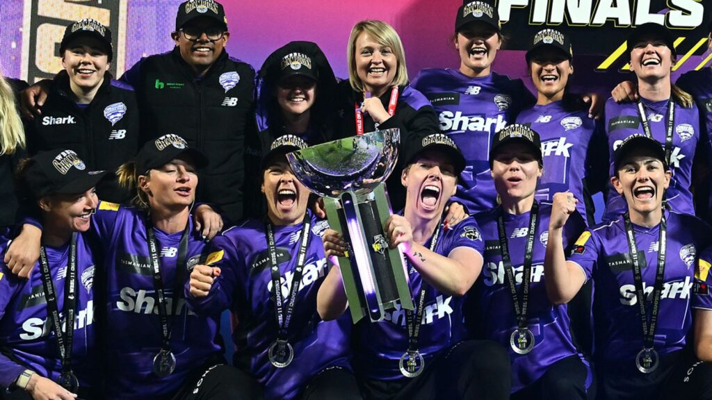 WBBL final: England trio shine as Hobart Hurricanes beat Perth Scorchers by eight wickets to clinch maiden title | Cricket News