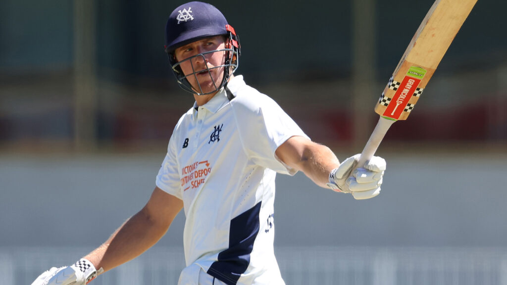 Vics ahead as Sutherland scores ton but Fanning just misses out