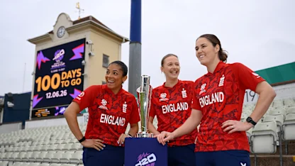 England stars help celebrate 100 days until Women’s T20WC | ICC Women’s T20 World Cup, 2026