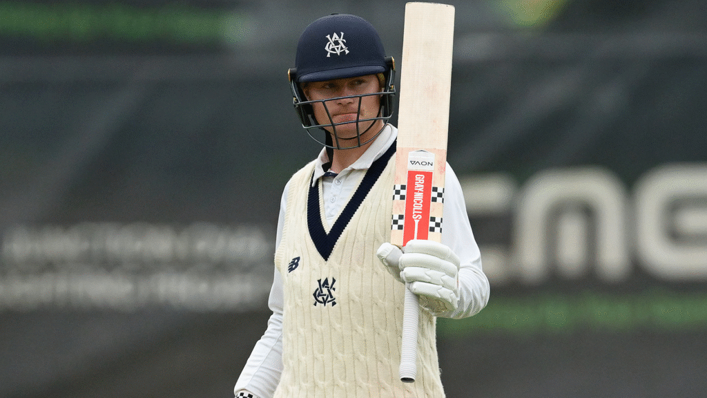 Peake fights for fifty as rain halts Vics, SA clash