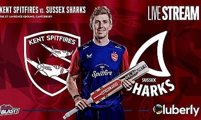 Kent vs Sussex live streaming, scores & match erport