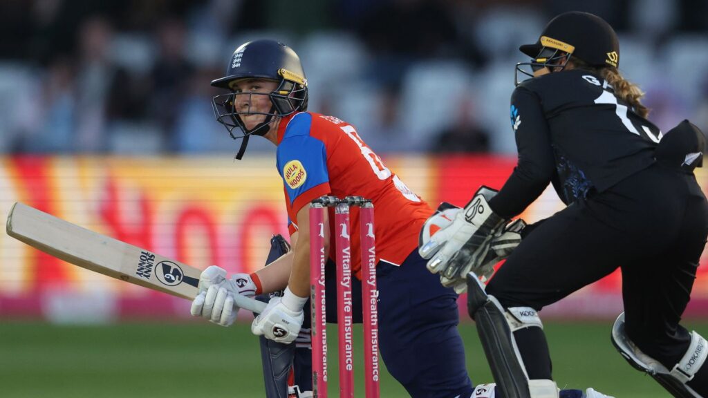 England vs New Zealand, first T20: Alice Capsey hits unbeaten fifty as hosts ramp up World Cup preparations with victory | Cricket News