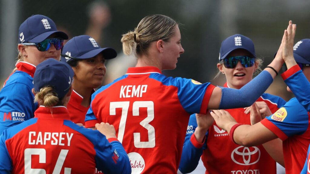 England vs India: Freya Kemp stars as hosts win second T20I to level series in Bristol | Cricket News
