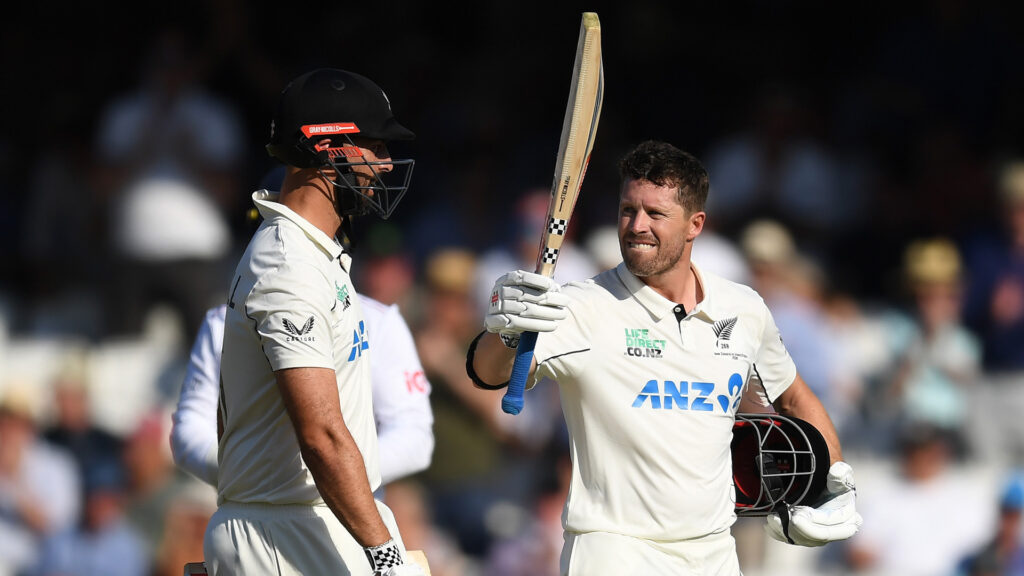 Black Caps hurry to huge lead after Nicholls’ ton