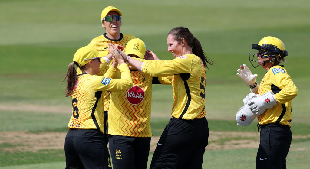 Perry defiant but debutant Bates enjoys dream Hundred debut