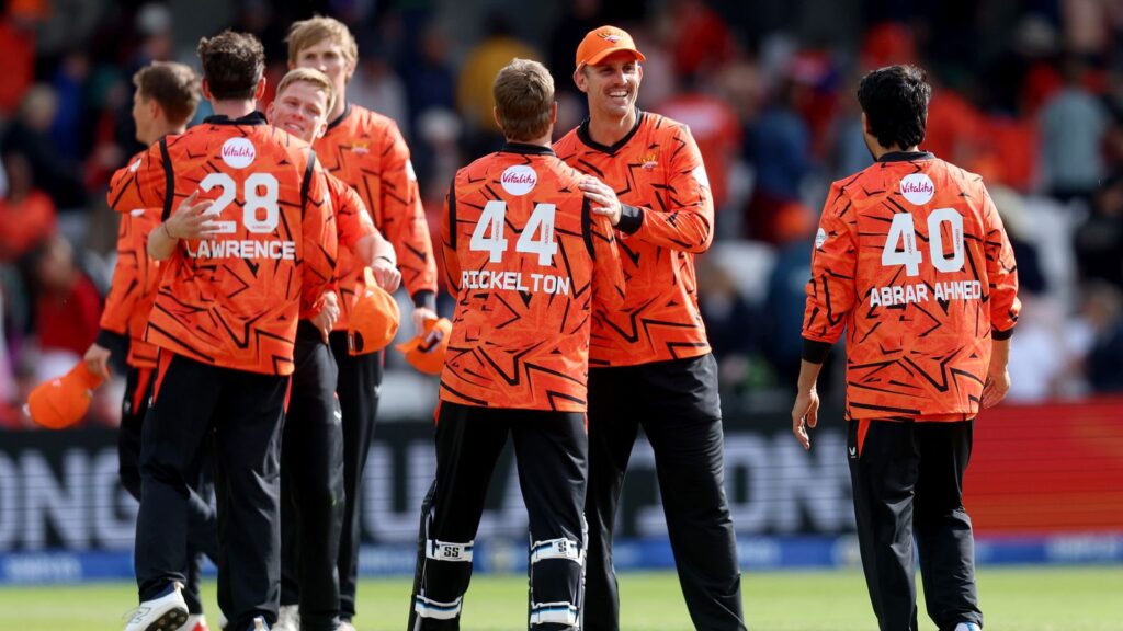 The Hundred: Mitchell Marsh and Dan Lawrence set SunRisers Leeds on course for five-run win over Southern Brave | Cricket News