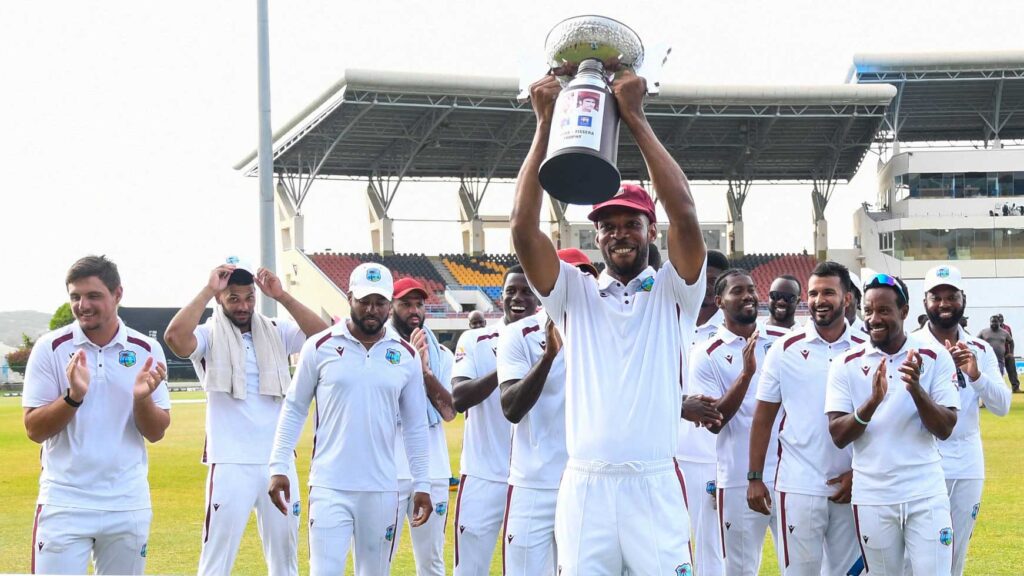 Windies draw second Test, win first series in three years