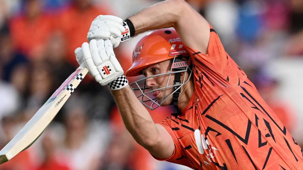 Ferocious Marsh barrage launches record Sunrisers total