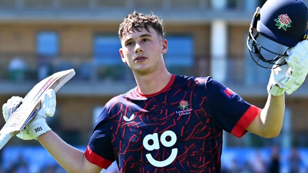 One-Day Cup: Rocky Flintoff’s 65-ball century helps Lancashire make third highest total in English 50-over domestic cricket | Cricket News