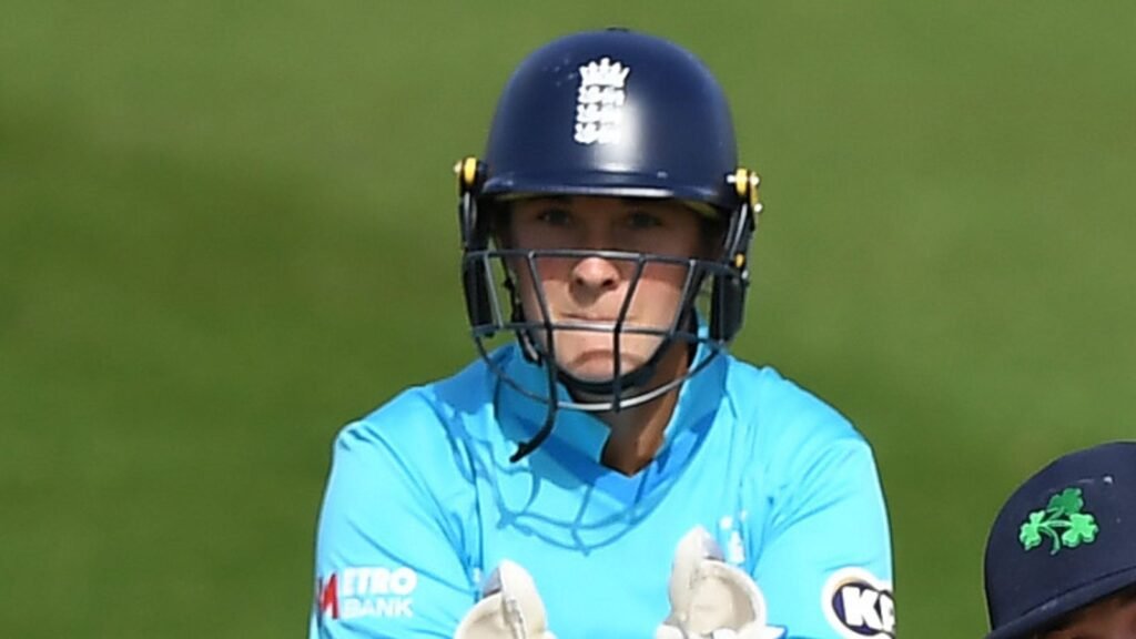 Alice Capsey: England wicketkeeper impresses in first ODI win over Ireland after ‘rogue’ switch behind the stumps | Cricket News